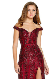 3 of 4 Amarra 20128 Dress Wine