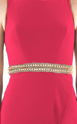 10 of 12 Mac Duggal 2012L Burgundy