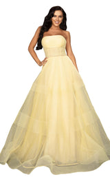 1 of 4 Terani 2012P1399 Dress Yellow