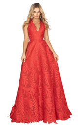 1 of 4 Terani 2012P1407 Dress Red