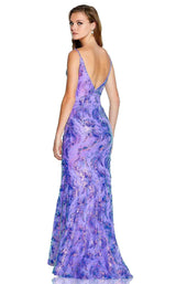 2 of 4 Amarra 20130 Dress Purple-Multi