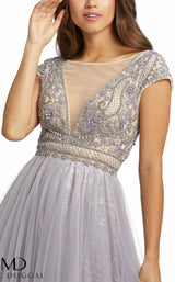 5 of 5 Mac Duggal 20133D Dress Lavender