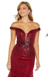 5 of 6 Amarra 20156 Dress Wine