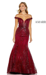2 of 6 Amarra 20156 Dress Wine
