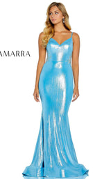 1 of 4 Amarra 20158 Dress Electric-Sky-Blue