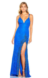 1 of 4 Amarra 20161 Dress Royal-Blue