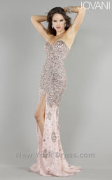 8 of 29 Jovani 4247 Pink/Pink