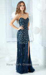 1 of 29 Jovani 4247 Navy/Navy