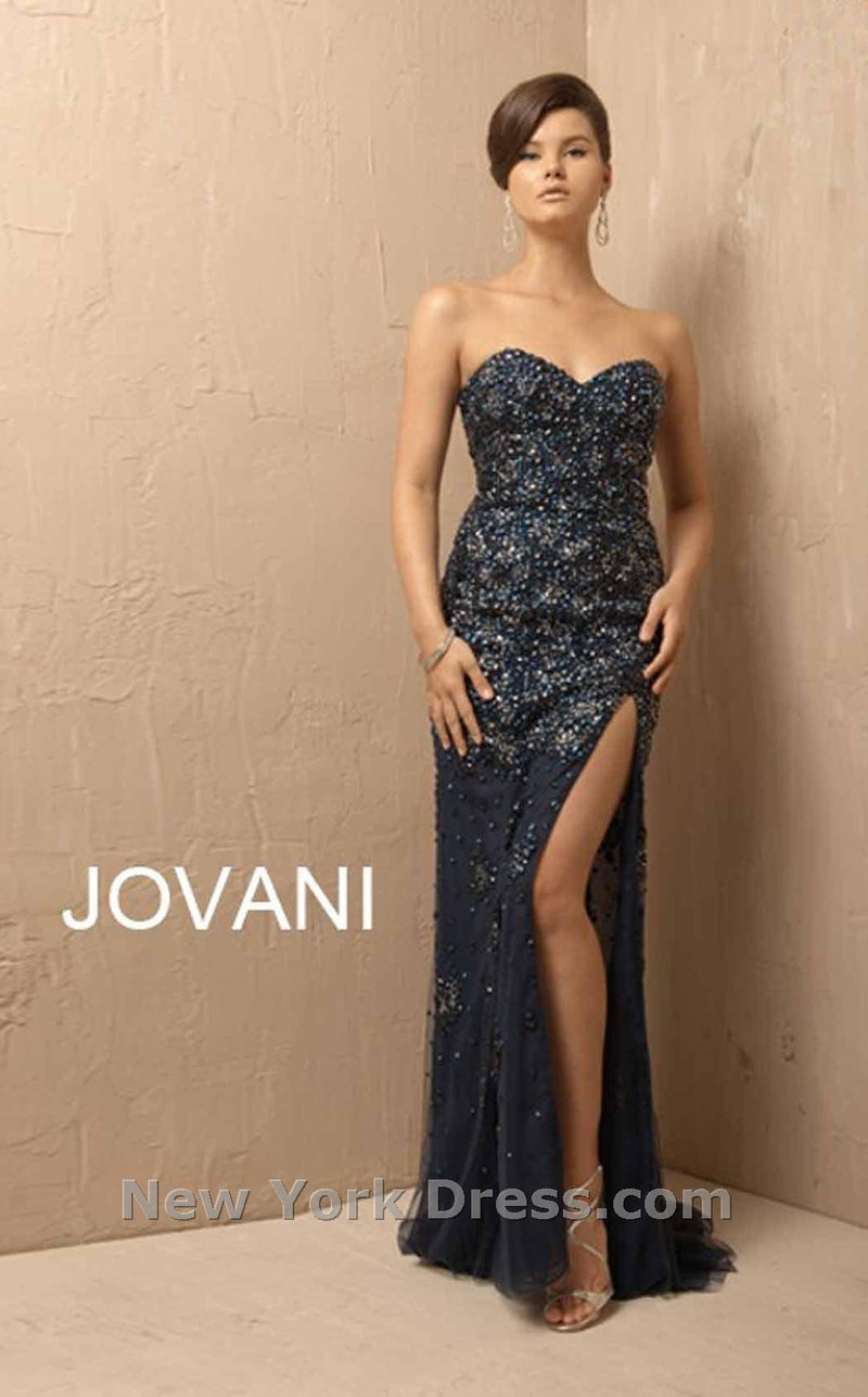 Jovani 4247 Navy/Navy