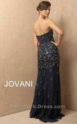 14 of 29 Jovani 4247 Navy/Navy