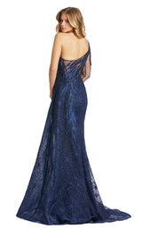 2 of 3 Mac Duggal 20173 Dress Navy