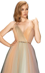 3 of 4 Terani 2017P1310 Dress Multi