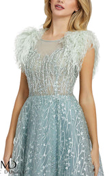 3 of 3 Mac Duggal 20203D Dress Seafoam
