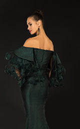 4 of 4 Terani 2021E2796 Dress Forest