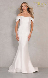 3 of 3 Terani 2021E2799 Dress Ivory