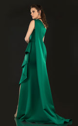 3 of 8 Terani 2021E2839 Dress Emerald