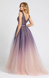 2 of 3 Mac Duggal 20221 Dress Indigo-Ombre
