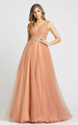 1 of 3 Mac Duggal 20225 Dress Apricot