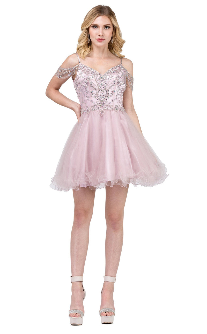 Dancing Queen 2023 Dress Dusty-Pink