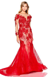 2 of 8 Amarra 20253 Dress Red-Nude