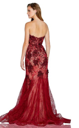 2 of 4 Amarra 20254 Dress Burgundy