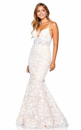 1 of 4 Amarra 20263 Dress Ivory-Nude