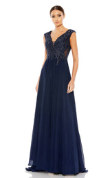 1 of 6 Mac Duggal 20264 Dress Navy