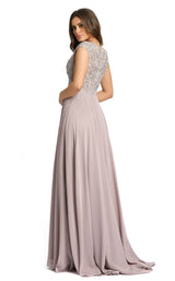 4 of 6 Mac Duggal 20264 Dress Vintage-Lilac