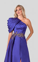 3 of 4 Terani 2027E2925 Dress Royal