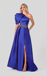 1 of 4 Terani 2027E2925 Dress Royal