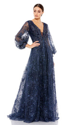 2 of 6 Mac Duggal 20283 Dress Midnight-Blue