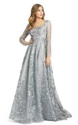 1 of 6 Mac Duggal 20285 Dress Dove-Grey