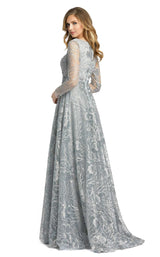 3 of 6 Mac Duggal 20285 Dress Dove-Grey
