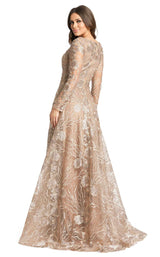 4 of 6 Mac Duggal 20285 Dress Vintage-Gold