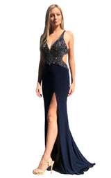 1 of 2 Amarra 20302 Dress Navy