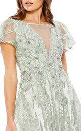 2 of 3 Mac Duggal 20303 Dress Soft-Sage