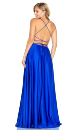 2 of 4 Amarra 20306 Dress Royal-Blue