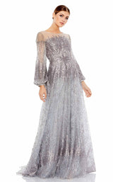 1 of 3 Mac Duggal 20307 Dress Platinum