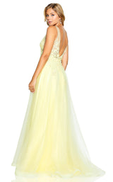 2 of 4 Amarra 20307 Dress Soft-Yellow