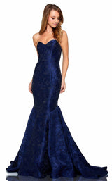 1 of 4 Amarra 20309 Dress Midnight-Blue