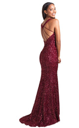 4 of 8 Madison James 20331 Burgundy
