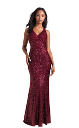 2 of 8 Madison James 20331 Burgundy
