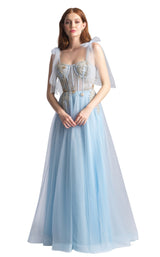 3 of 9 Madison James 20343 Light Blue