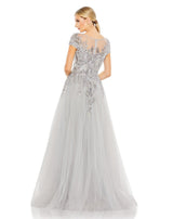 3 of 3 Mac Duggal 20350 Dress Platinum