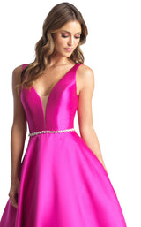 8 of 12 Madison James 20357 Fuchsia