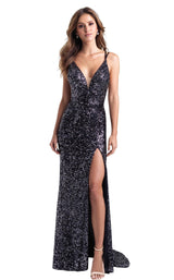 1 of 8 Madison James 20367 Black/Silver
