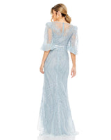 3 of 3 Mac Duggal 20370 Dress Ice-Blue