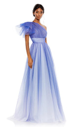 2 of 6 Mac Duggal 20377 Dress Royal-Ombre