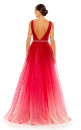 2 of 3 Mac Duggal 20378 Dress Red-Ombre