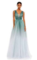 1 of 3 Mac Duggal 20380 Dress Jade-Ombre